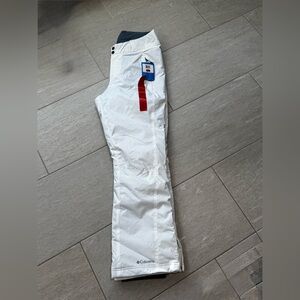 ❄️🆕Columbia Women’s White Winter Snow Pants Omni Shield, Medium❄️